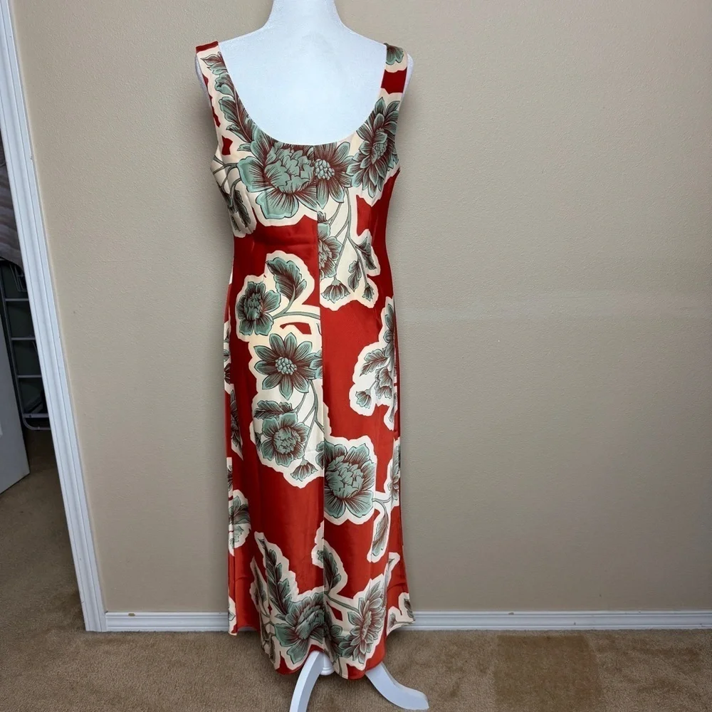 Anne Klein Women’s Scoop Neck Sleeveless Midi Dress- Size 8 - Picture 9 of 13